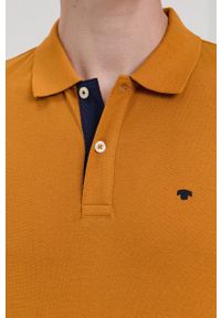 Tom Tailor Polo bawełniane kolor pomarańczowy gładki. Okazja: na co dzień. Typ kołnierza: polo. Kolor: pomarańczowy. Materiał: bawełna. Długość: krótkie. Wzór: gładki. Styl: casual #3