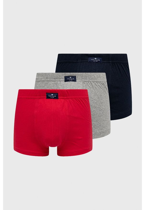 Tom Tailor bokserki (3-pack) męskie. Materiał: materiał