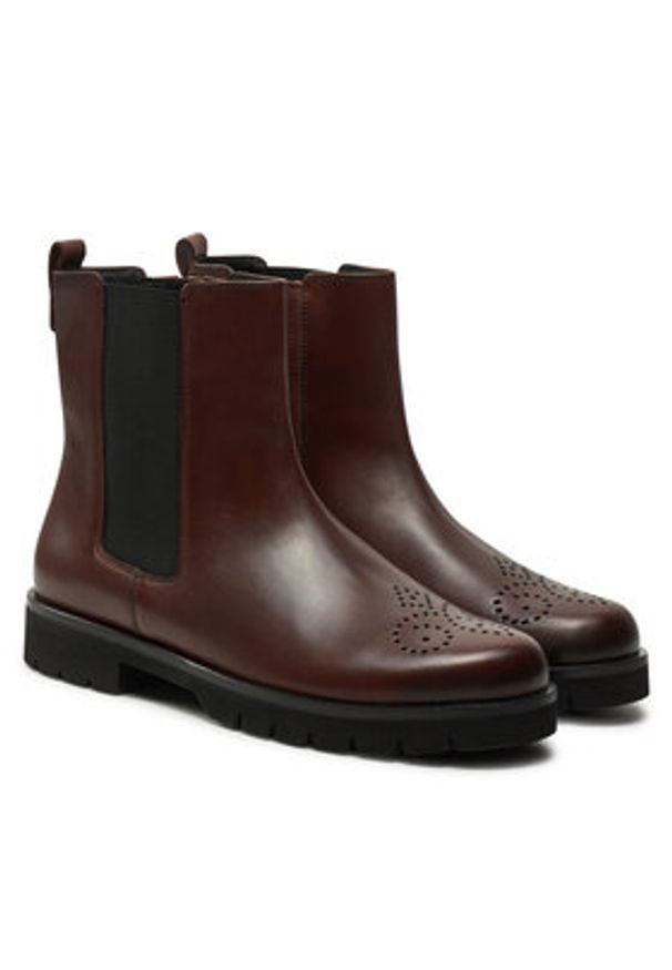 HÖGL Botki Robin 8-101533 Brązowy. Kolor: brązowy. Materiał: skóra