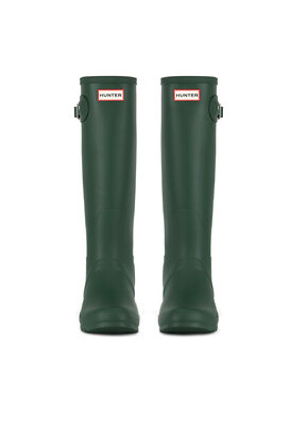 Hunter Kalosze HFRW0005242 Zielony. Kolor: zielony. Materiał: kauczuk