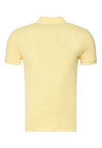 Polo Ralph Lauren Polo Core Replen 710795080 Żółty Slim Fit. Typ kołnierza: polo. Kolor: żółty. Materiał: bawełna