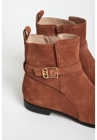 Liu Jo - Botki damskie zamszowe LIU JO. Materiał: zamsz #4