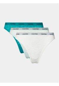Calvin Klein Underwear Komplet 3 par fig klasycznych 000QD5069E Kolorowy. Materiał: syntetyk. Wzór: kolorowy #1