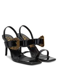 Versace Jeans Couture Sandały 78VA3S71 Czarny. Kolor: czarny. Materiał: skóra #6