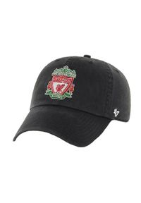 Czapka z daszkiem męska 47 Brand EPL FC Liverpool Cap. Kolor: czarny. Materiał: bawełna #1