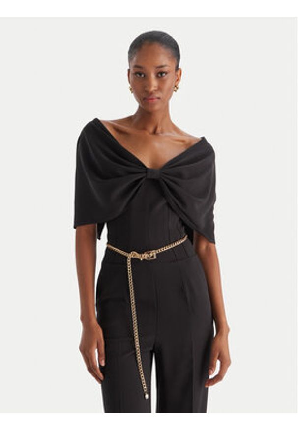 Babylon Kombinezon E00067 Czarny Regular Fit. Kolor: czarny. Materiał: syntetyk