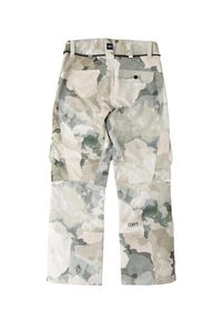 Spodnie snowboardowe męskie Colourwear Flight. Kolor: wielokolorowy, brązowy, zielony. Sezon: zima. Sport: snowboard #2