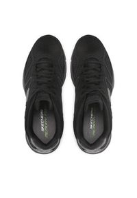 skechers - Skechers Sneakersy Flash Point 58350/BBK Czarny. Kolor: czarny. Materiał: skóra #3