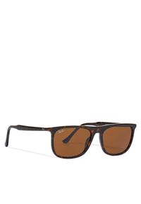 Okulary przeciwsłoneczne Ray-Ban. Kolor: brązowy