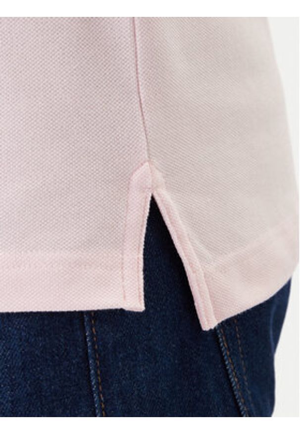 TOMMY HILFIGER - Tommy Hilfiger Polo 1985 MW0MW17771 Różowy Regular Fit. Typ kołnierza: polo. Kolor: różowy. Materiał: bawełna