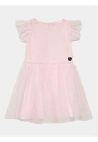 Guess Sukienka elegancka A4RK02 KC4T0 Różowy Regular Fit. Kolor: różowy. Materiał: syntetyk. Styl: elegancki #7