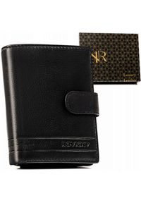 ROVICKY - Portfel skórzany Rovicky R-N4L-GAT czarny. Kolor: czarny. Materiał: skóra #1