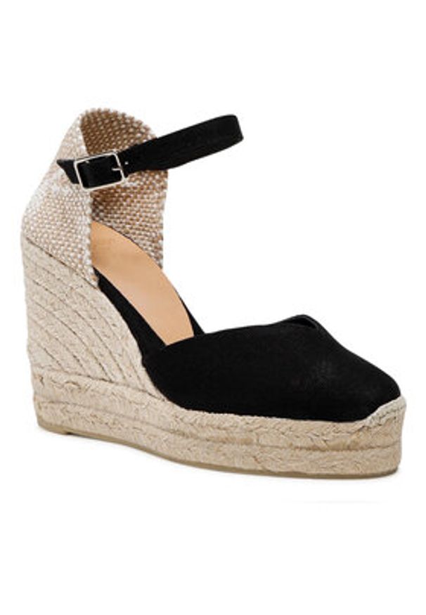 Castañer Espadryle Chiarata/8ED/001 020983-100-35 Czarny. Kolor: czarny. Materiał: materiał