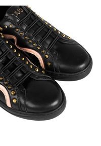 Liu Jo - Liu-Jo Sneakersy | B69003 P0102 | Kobieta | Czarny. Kolor: czarny. Materiał: skóra ekologiczna. Wzór: aplikacja #4