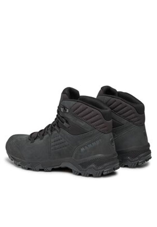 Mammut Trekkingi Mercury IV Mid GTX GORE-TEX 3030-04710-0001-1075 Czarny. Kolor: czarny. Materiał: skóra. Technologia: Gore-Tex. Sport: turystyka piesza