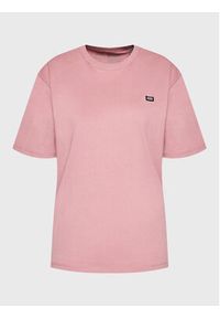 Vans T-Shirt Small VN0A5I8X Różowy Regular Fit. Kolor: różowy. Materiał: bawełna #5