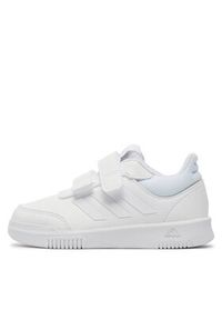 Adidas - adidas Sneakersy Tensaur Sport Training Hook and Loop Shoes GW1987 Biały. Kolor: biały. Materiał: skóra #3