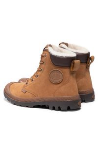 Palladium Trapery Pampa Sport Cuff Wps 72992-697-M Brązowy. Kolor: brązowy. Materiał: nubuk, skóra. Styl: sportowy #2