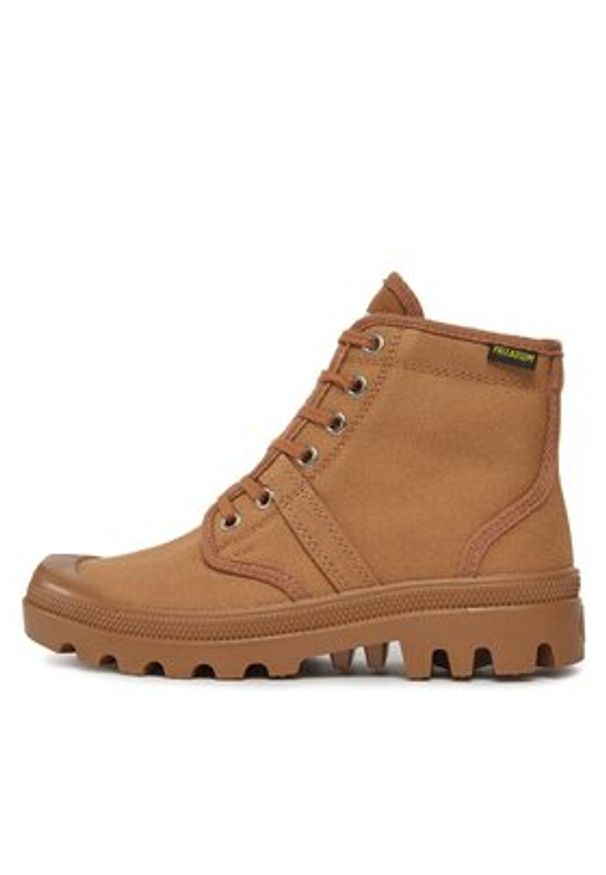 Palladium Trapery Pallabrousse 90069-255-M Brązowy. Kolor: brązowy. Materiał: materiał