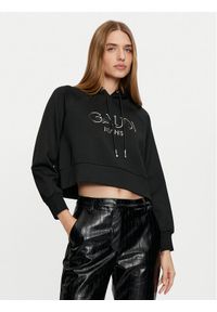 Gaudi Bluza 421BD64010 Czarny Regular Fit. Kolor: czarny. Materiał: syntetyk #1