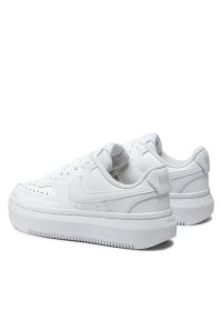 Nike W NIKE COURT VISION ALTA LTR Sneakersy damskie. Okazja: na co dzień. Kolor: biały. Materiał: jeans, skóra. Szerokość cholewki: normalna. Obcas: na platformie. Model: Nike Court #3
