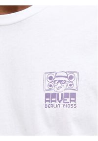 Jack & Jones T-Shirt Raver 12301189 Biały Relaxed Fit. Kolor: biały. Materiał: bawełna #6