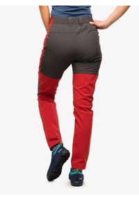 Haglöfs - Spodnie trekkingowe damskie Haglofs Mid Slim Pant. Kolor: czerwony. Sport: turystyka piesza
