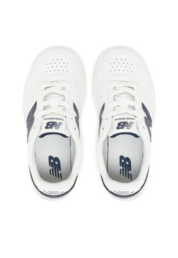 New Balance Sneakersy PSB80WB Biały. Kolor: biały. Materiał: skóra