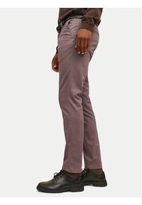 Jack & Jones - Jack&Jones Chinosy Marco 12150148 Brązowy Slim Fit. Kolor: brązowy. Materiał: bawełna #7