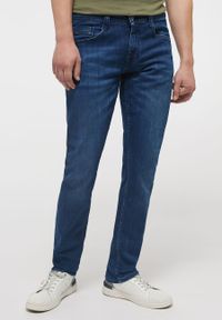 Mustang - MUSTANG Oregon Tapered Męskie Spodnie Jeansowe Denim Blue 1013702 5000 882