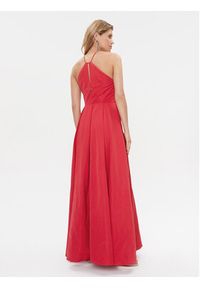 TwinSet - TWINSET Sukienka wieczorowa 232TT2492 Czerwony Regular Fit. Kolor: czerwony. Materiał: syntetyk. Styl: wizytowy