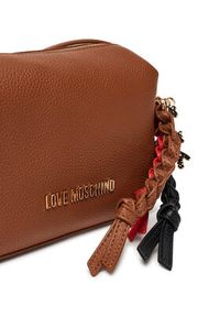 Love Moschino - LOVE MOSCHINO Torebka JC4307PP0MK1120A Brązowy. Kolor: brązowy. Materiał: skórzane