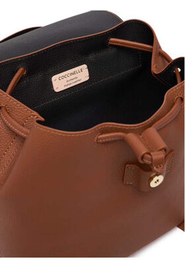 Coccinelle Plecak TOA Coccinellenikla E5 TOA 54 01 01 Brązowy. Kolor: brązowy. Materiał: skóra