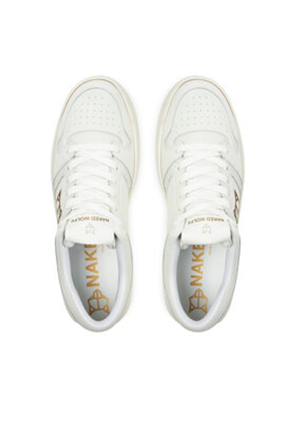 Naked Wolfe Sneakersy CM-01 Biały. Kolor: biały. Materiał: skóra