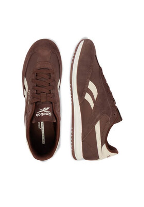 Reebok Sneakersy CEO-FIORI AR30309WECQ Brązowy. Kolor: brązowy. Materiał: skóra, zamsz