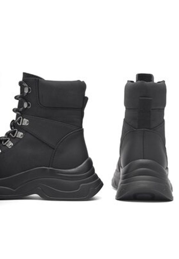 DeeZee Trzewiki GAIA WS6029-17 Czarny. Kolor: czarny. Materiał: syntetyk