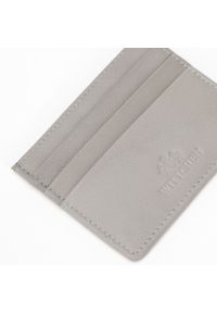Wittchen - Etui na karty kredytowe skórzane klasyczne szare. Kolor: szary. Materiał: skóra #4