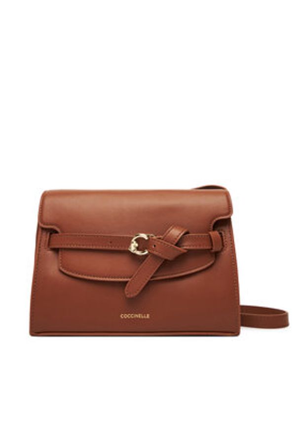 Coccinelle Torebka TLA Coccinellesabine E1 TLA 15 01 01 Brązowy. Kolor: brązowy. Materiał: skórzane