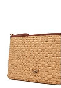 Pinko - PINKO Torebka Flat Horizontal Mini PE 25 PCPL 104277 A2CE Beżowy. Kolor: beżowy #5