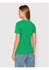 United Colors of Benetton - United Colors Of Benetton T-Shirt 3GA2E16A0 Zielony Regular Fit. Kolor: zielony. Materiał: bawełna