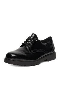 Rieker Półbuty 45502-00 Czarny. Kolor: czarny. Materiał: syntetyk, materiał #2