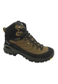 Buty trekkingowe męskie Grisport Marrone Scuro Nabuk. Wysokość cholewki: za kostkę. Zapięcie: sznurówki. Kolor: brązowy. Materiał: guma, syntetyk, materiał, skóra, tkanina. Szerokość cholewki: normalna