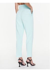 Pinko Spodnie materiałowe Natalia 100052 7624 Błękitny Regular Fit. Kolor: niebieski. Materiał: syntetyk