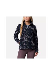 columbia - Bluza rozpinana damska Columbia Fast Trek Printed Jacket. Kolor: niebieski