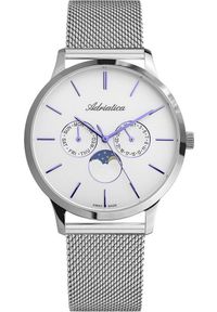 Zegarek Adriatica Zegarek Męski Adriatica na bransolecie A1274.51B3QF - Multifunction Swiss Made #1