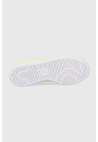adidas Originals tenisówki Stan Smith GX8553 kolor żółty GX8553-PULYEL. Nosek buta: okrągły. Zapięcie: sznurówki. Kolor: żółty. Materiał: materiał, guma #3