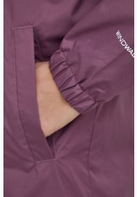 The North Face Kurtka kolor fioletowy przejściowa. Okazja: na co dzień. Kolor: fioletowy. Materiał: tkanina. Styl: casual #6