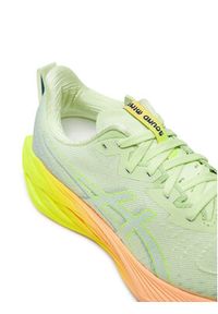 Asics Buty do biegania Novablast 4 Paris 1012B751 Zielony. Kolor: zielony. Materiał: mesh, materiał