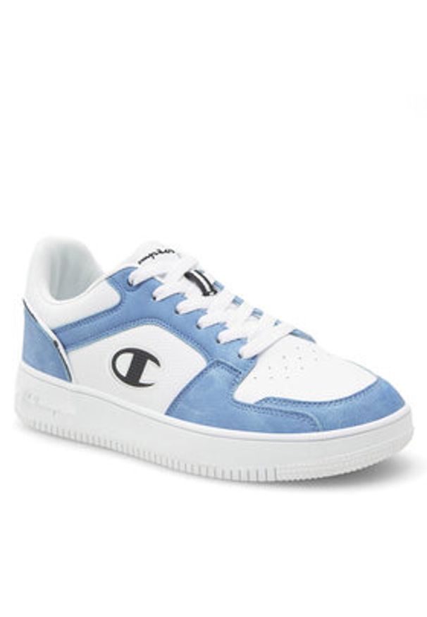 Champion Sneakersy Rebound 2.0 Low S11726-WW001 Niebieski. Kolor: niebieski. Materiał: skóra