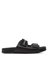 Calvin Klein Jeans Klapki Comfort Sandal 1 YW0YW00597 Czarny. Kolor: czarny. Materiał: skóra #5